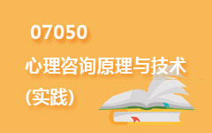 07050心理咨询原理与技术(实践)