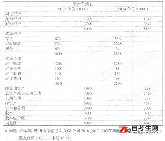 浙江省2020年10月自考11744会计原理与实务试卷及答案