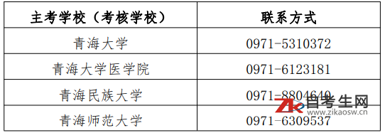 青海省教育考试网公布2021年4月青海自考报考简章
