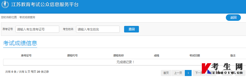 2022年4月江苏自考成绩查询时间及入口