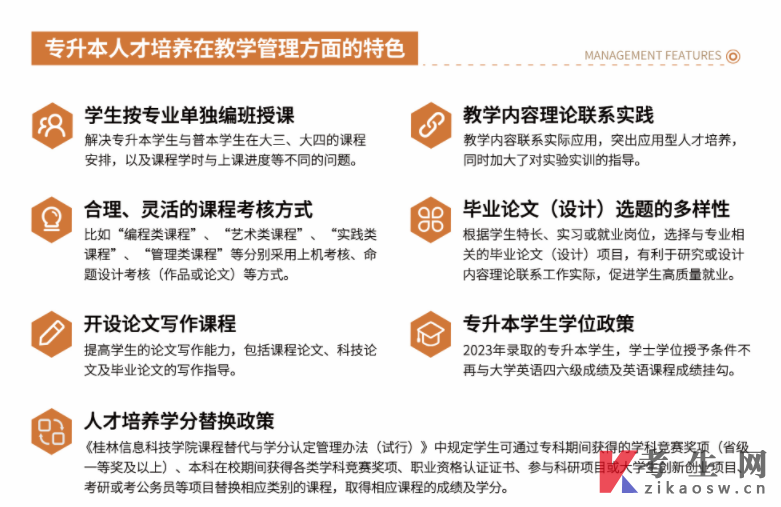 桂林信息科技学院2023年专升本招生简章