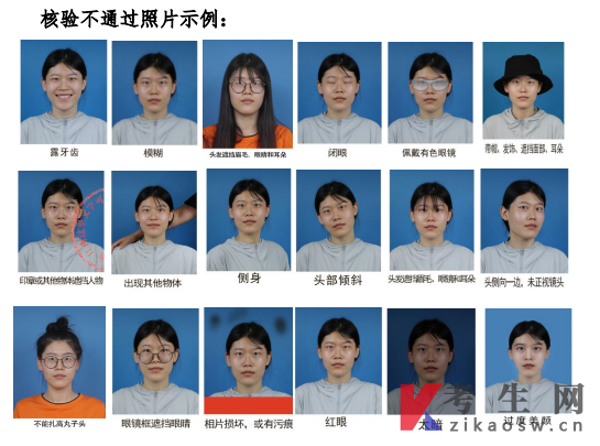 2023年潍坊医学院自考学士学位申请电子照片标准