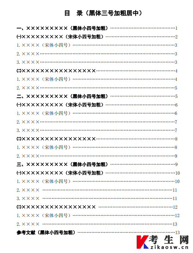 2025年湖南工商大学高等学历继续教育本科毕业论文撰写规范