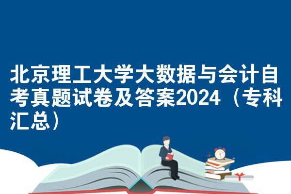 北京理工大學大數(shù)據(jù)與會計自考真題試卷及答案2024（專科匯總）
