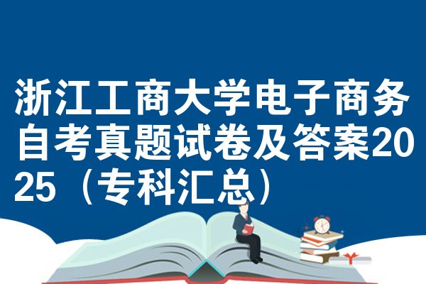 浙江工商大學(xué)電子商務(wù)自考真題試卷及答案2025(專(zhuān)科匯總)