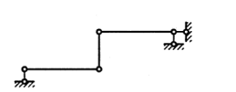 欲使图示体系成为几何不变体系，最少需增加_____个链杆。