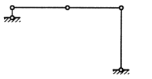 使图示体系成为几何不变体系，最少需增加_______个链杆。