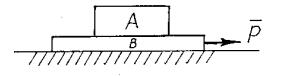 材料不同的两物块A和B叠放在水平面上，已知物块A重0.5kN，物块B重0.2kN，物块B间的摩擦系数f1=0.25，物块B与地面间的摩擦系数f2=0.2，拉动B物块所需要的最小力为()。
