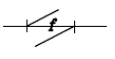 左图这种道岔配列形式，两岔心间的f值为（ ）
