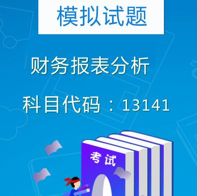 13141财务报表分析