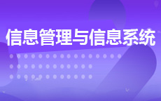 信息管理与信息系统